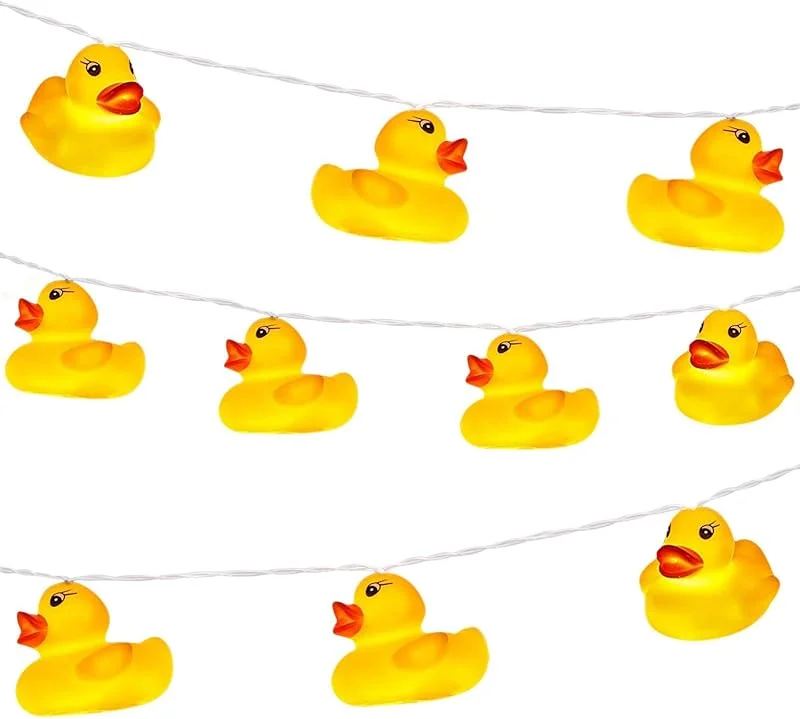 Marke: Generisch Outdoor Lichterkette Helle Beleuchtung mit niedlichem Enten-Design — Weihnachtsbeleuchtung