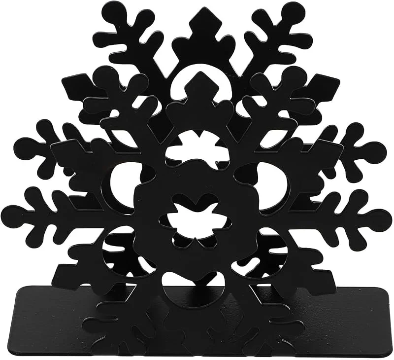 Marke: BESTOYARD Weihnachten Mottoparty Taschentuchhalter Eisen 12x4, 3x10, 5cm schwarz — Geschenkverpackung