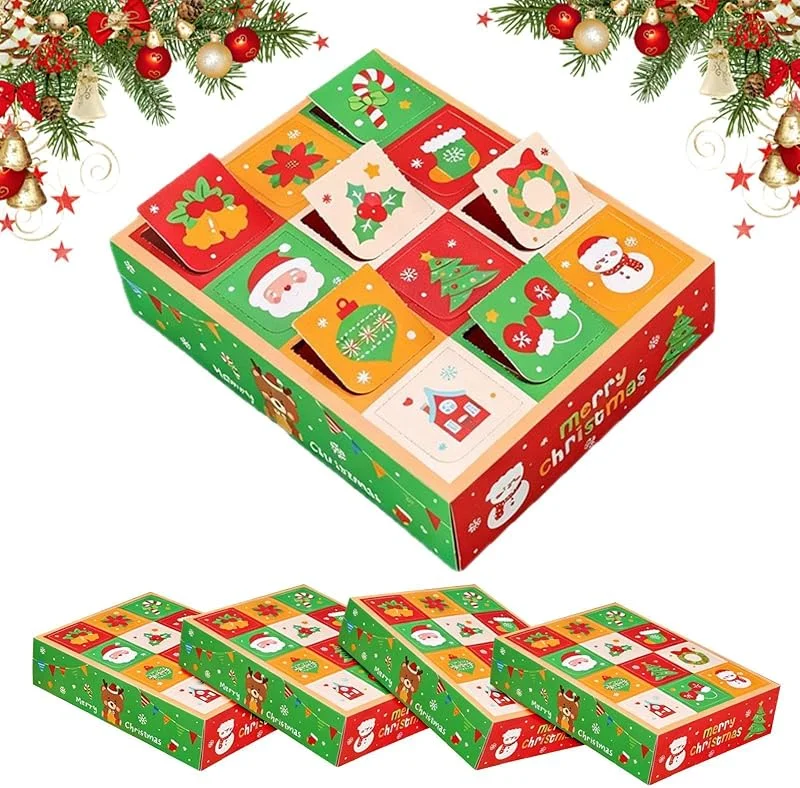 Marke: Générique Adventskalender leer 5 Boxen zum Zählen der Weihnachtstage DIY — Advent und Tisch
