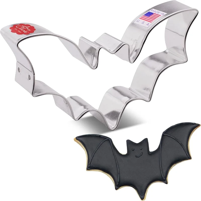 Besuche den Ann Clark Cookie Cutters-Store Keksausstecher Fledermaus - 9, 5 cm - Halloween Ausstechformen von Ann Clark USA — Weihnachtskueche