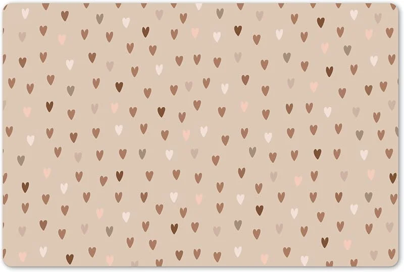 Besuche den KitchenYeah-Store KitchenYeah© Platzsets Abwaschbare Placemats Set 6 Tischsets Platzdeckchen — Küche & Haushalt