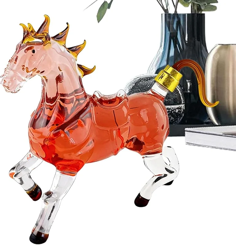 Marke: Generisch Weindekanter 1000ml Dekorative Tier Karaffe — Wein und Festtafel