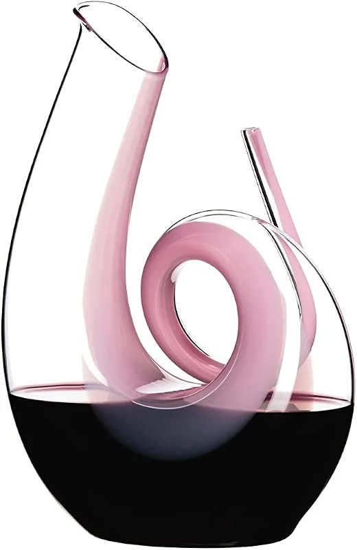 Besuche den RIEDEL-Store Riedel Dekanter Curly Pink — Wein und Festtafel