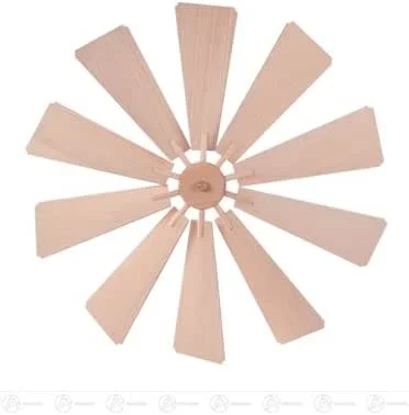 Besuche den Rudolphs Schatzkiste-Store Rudolphs Schatzkiste Ersatzteile & Bastelbedarf Flügelrad 10 Blätter Breite x Höhe x Tiefe 45 cmx5 cmx45 cm NEU Erzgebirge Pyramidenflügel Ersatzflügel — Weihnachtsdeko