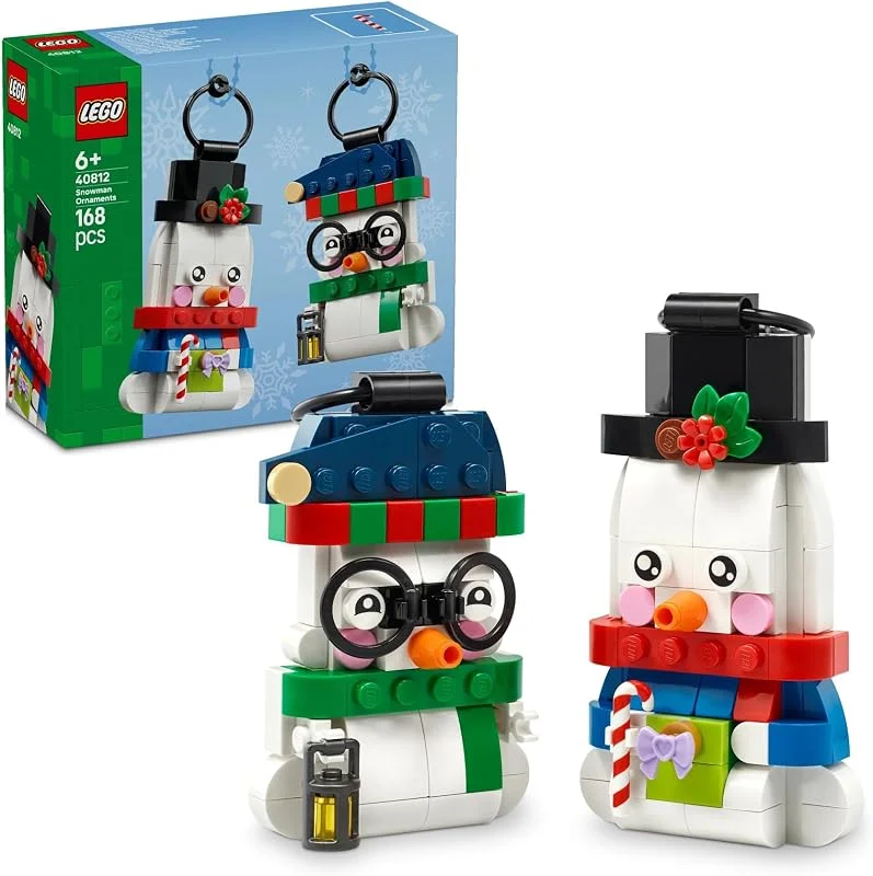 LEGO Deko-Schneemänner 40812 — Advent und Tisch