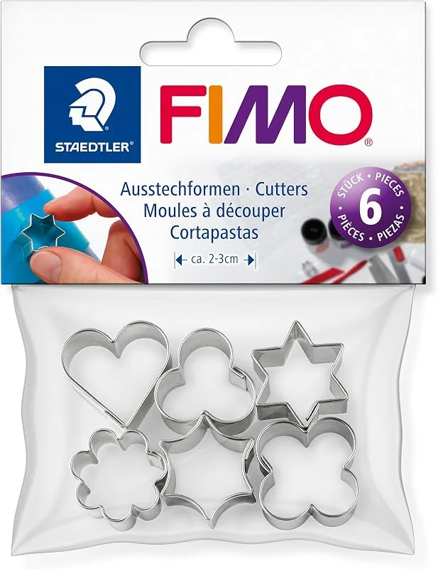 Marke: Fimo STAEDTLER FIMO Ausstechformen Metall 6St — Weihnachtskueche