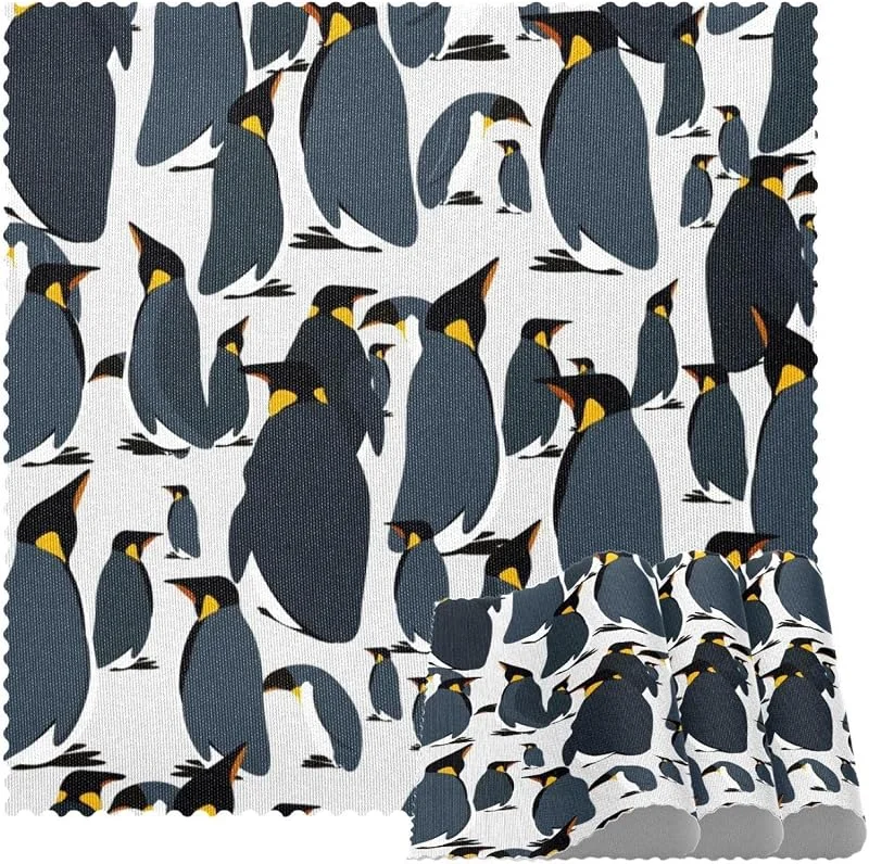 Marke: VAPOKF Antarktis King Pinguine Platzsets 1 Stück für Esstisch Waschbar Rutschfeste Platzsets für Weihnachten Urlaub Geburtstag Party Tisch — Küche & Haushalt