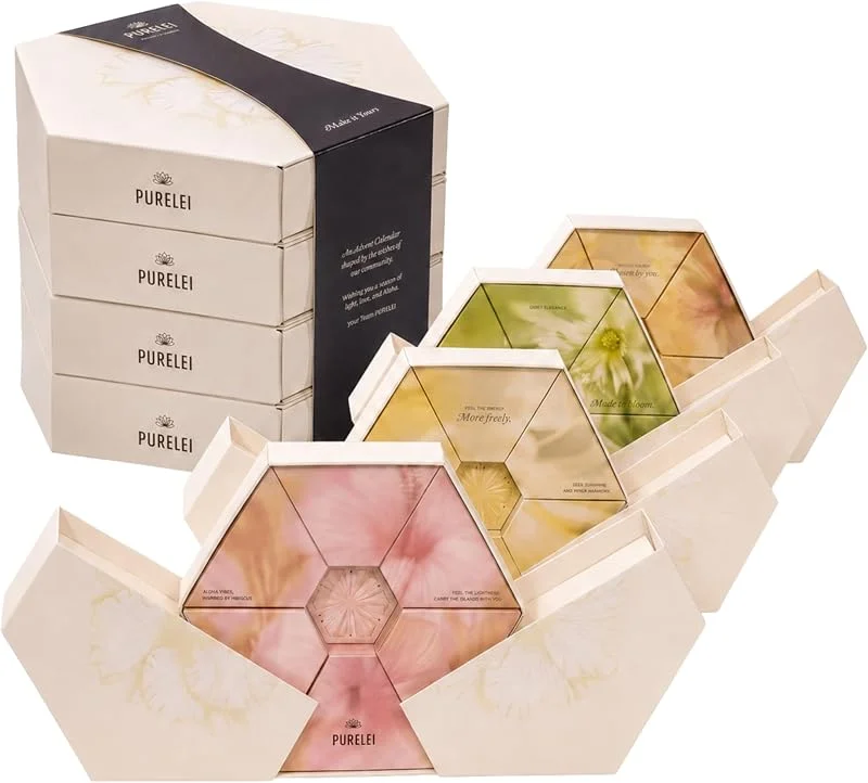 Besuche den Purelei-Store Purelei Schmuck Adventskalender 2026 Frauen – Schmuckkalender Gold — Geschenkverpackung