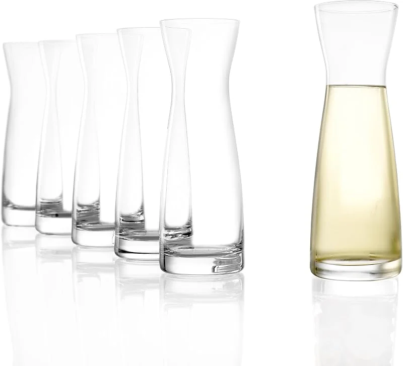 Besuche den Stölzle Lausitz-Store Stölzle Lausitz Universal S Karaffe Milchkaraffe 125 ml, 6er-Set — Wein und Festtafel