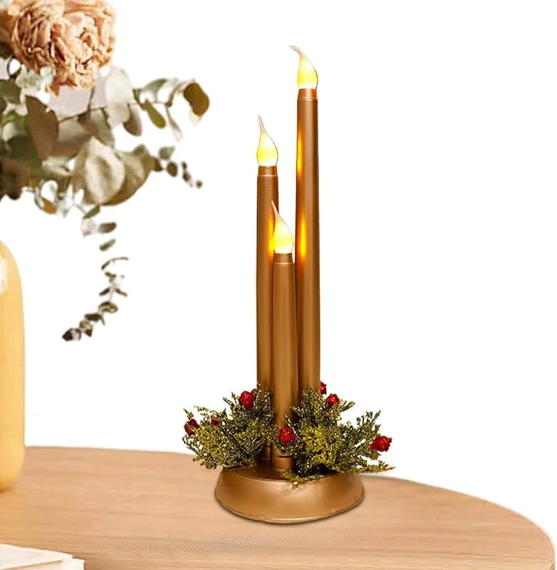 Marke: Generisch Weihnachten LED Kerzen flackerndes künstliches Teelicht — Kerzenlicht Abendessen