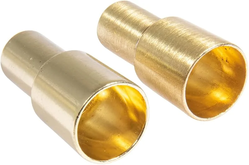 Besuche den Rayher-Store Rayher Flaschenkerzenhalter für Stabkerzen, 2 Stück, Metallkerzenhalter gold, Gesamthöhe 5 cm, Innendurchmesser 22 mm, Kerzenhalter für Flaschen, 46694616 — Kerzenlicht Abendessen