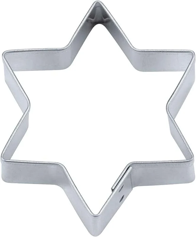 Besuche den Städter-Store Städter Ausstecher Stern 15 cm, H 3 cm 6-zackig, Silber — Weihnachtskueche