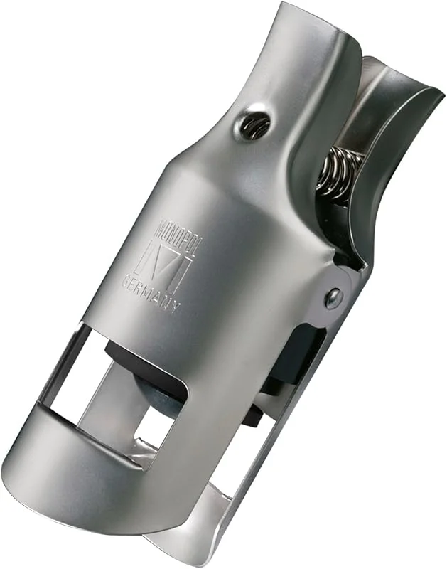 Besuche den Westmark-Store Westmark Sektflaschenverschließer, Monopol Edition, Stahl, Kunststoff, Tappa, Silber edelmattiert, 60133380 — Wein und Festtafel