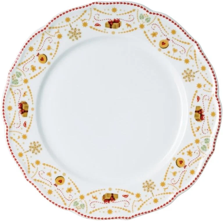 Besuche den Hutschenreuther-Store Hutschenreuther Weihnachtskollektion Christmas Love Teller flach 27 cm — Advent und Tisch