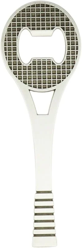 Marke: ccuzs Tennis Racket Beer Opener, Zinc Alloy Bar Tool, Heavy-Duty Drink Opener, Flat Sports Style Accessory, Sturdy Bottle Cap Lifter, Unique Bartender Gadget, 50g — Wein und Festtafel