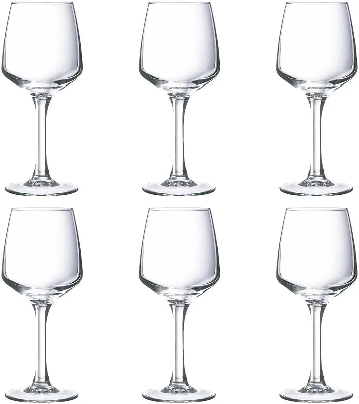 Marke: Arcoroc Arcoroc ARC C3572 Linéal Rotweinkelch, Weinglas, 250ml, Glas, transparent, 6 Stück — Wein und Festtafel