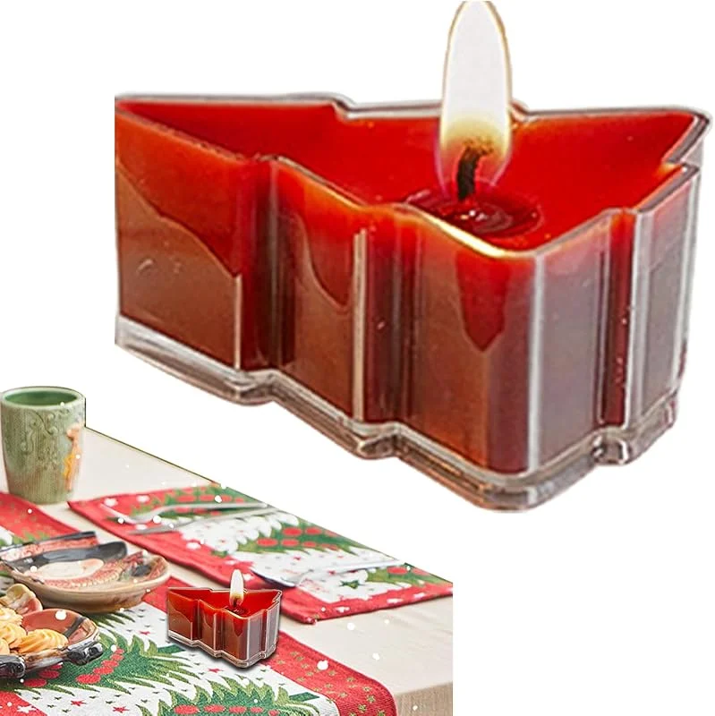 Marke: Nuyhgtr Weihnachts-, Weihnachtsbaum-Kerzenlichter, Heimdekoration für Wohnzimmer, Schlafzimmer, Büro, Schlafsaal, Schule, Klassenzimmer, Party, Geburtstag — Weihnachtsbeleuchtung