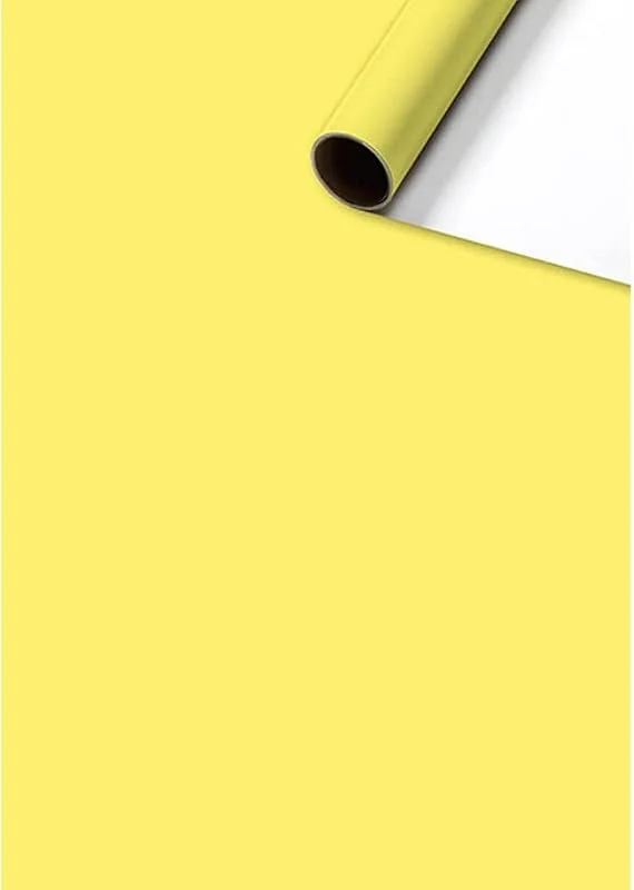 Stewo Geschenkpapier Gelb 1 Rolle 70 x 200 cm — Geschenkverpackung