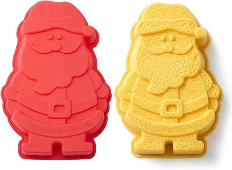 Marke: Generisch Weihnachts-Schokoladenformen, Weihnachtsmann, leicht zu lösen — Weihnachtskueche