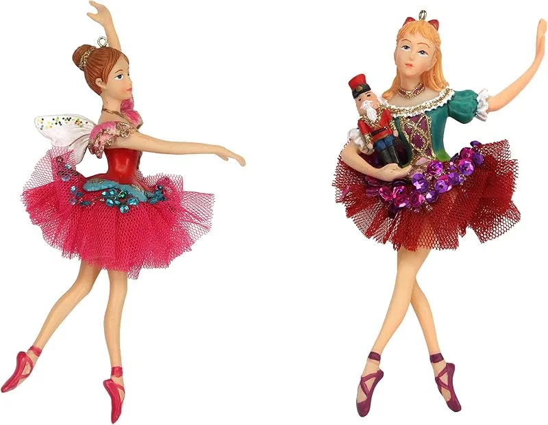Marke: Gisela Graham Gisela Graham Nussknacker Clara Ballerina Christbaumschmuck NEU — Weihnachtsdeko