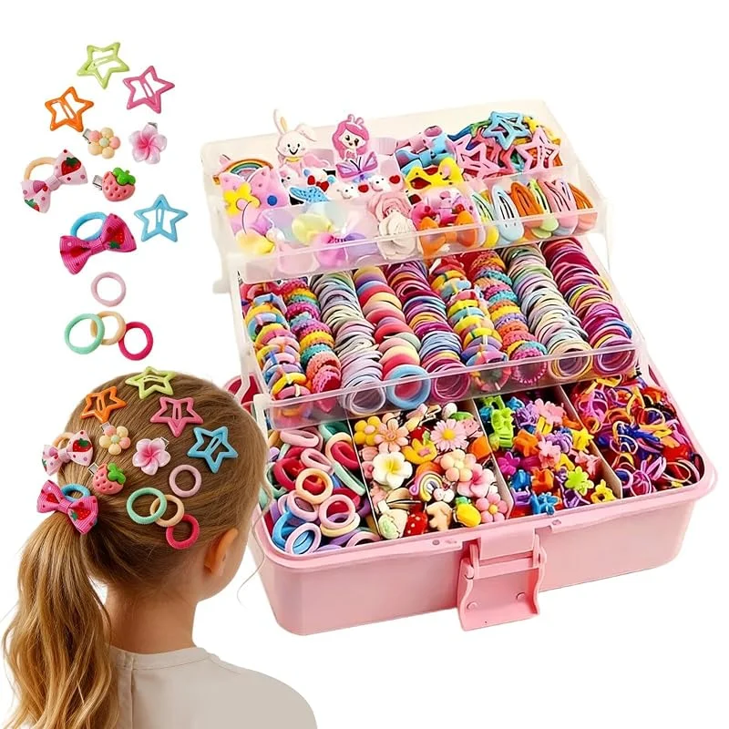 Marke: Generisch Mädchen-Haaraccessoires - Set mit Haarklammern, Haaraccessoires — Haarpflege