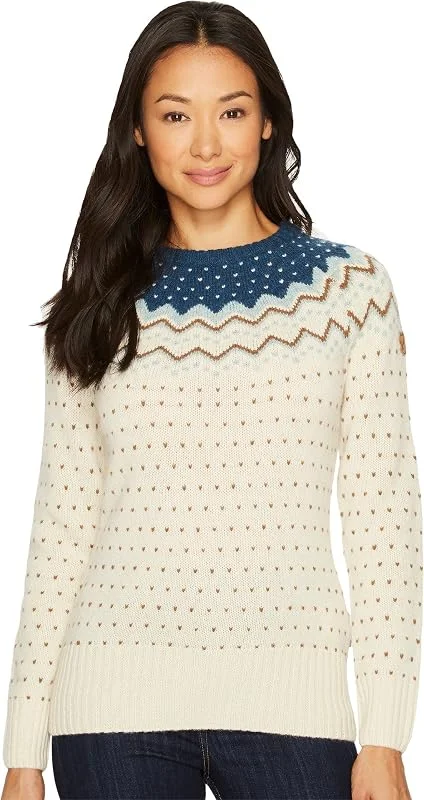 Fjällräven Damen Övik Strickpullover, Grau, Standard-Größe — Weihnachtsmode