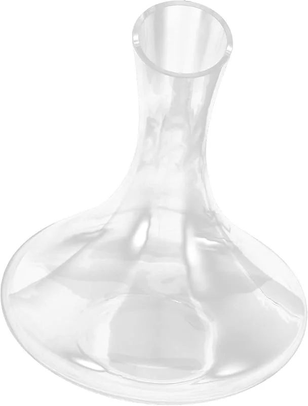 Marke: BESTOYARD Transparenter Weindekanter aus Glas 1520ml, Flacher Boden — Wein und Festtafel