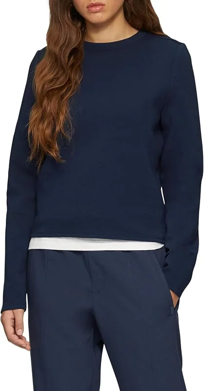 Besuche den QS-Store QS Damen Verkürztes Sweatshirt aus Interlockjersey Sweatshirt (1er Pack) — Weihnachtsmode