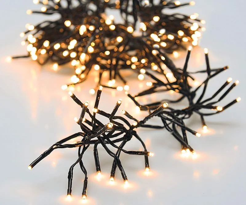 Besuche den Spetebo-Store LED Lichterkette warmweiß 8 m 400 LED Timer Dimmer Innen Außen — Weihnachtsbeleuchtung