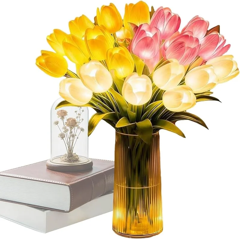 Marke: Generisch Blumenlichter Romantische dekorative Blumendekoration — Kerzenlicht Abendessen