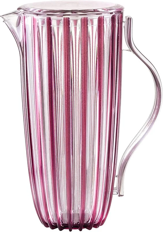 Besuche den Guzzini-Store GUZZINI - Karaffe Mit Deckel "Dolcevita", Bio-Based Plastic, Amethyst, 19, 5x13xh27 — Wein und Festtafel