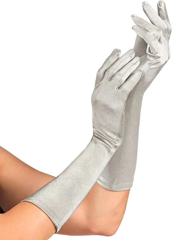 Besuche den W WIDMANN MILANO Party Fashion-Store W WIDMANN MILANO Party Fashion - Elegante Satin-Handschuhe — Weihnachtsmode
