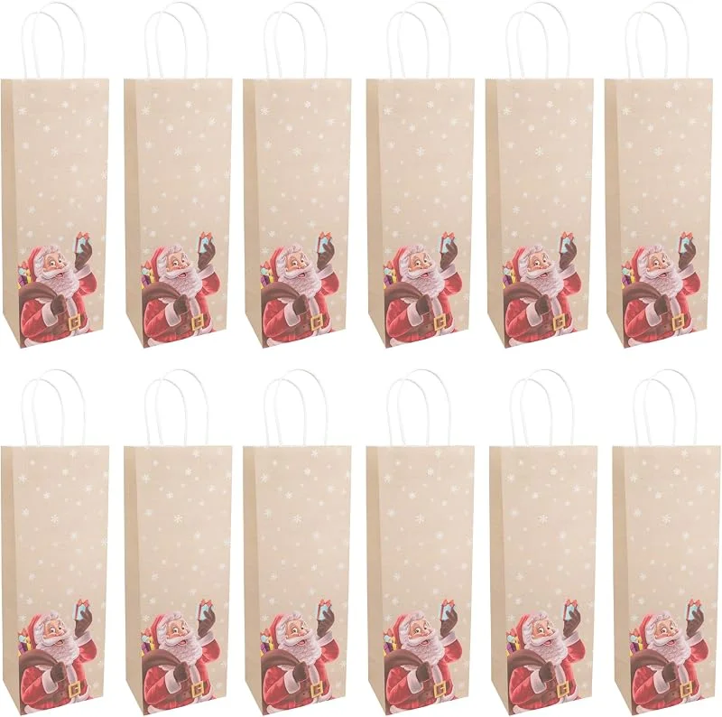 Besuche den Idena-Store Idena Flaschentaschen Weihnachten Santa, 12 Stück — Geschenkverpackung