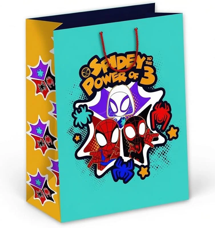 Marke: ZOEWIE Zoewie - 10er Set Premium Geschenktüten Marvel Spidey, Midi — Geschenkverpackung