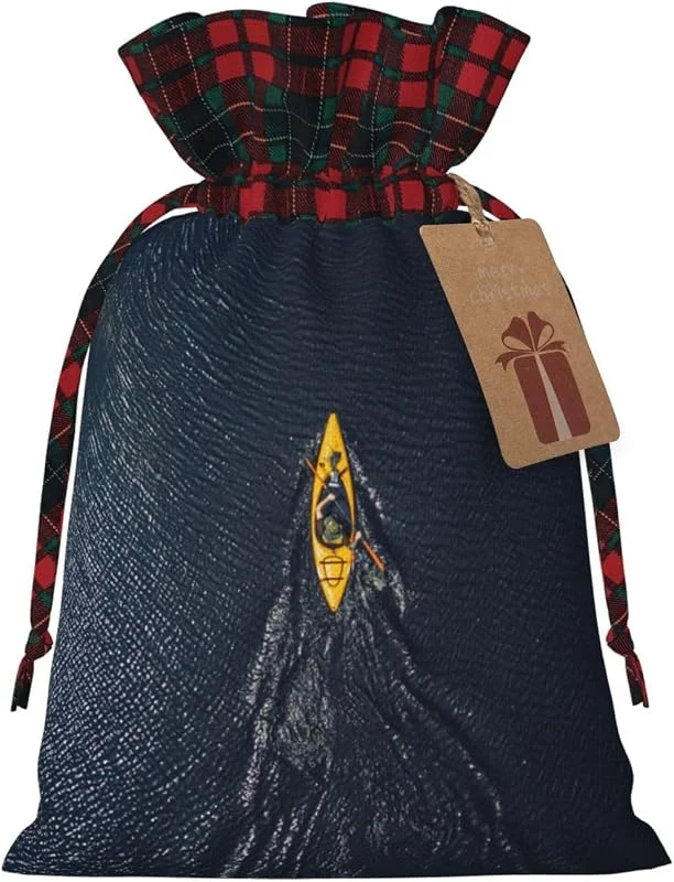 Marke: BTCOWZRV BTCOWZRV Weihnachten Kordelzug Geschenktüten Surfbrett Gedruckt Wiederverwendbare Geschenktüten Geschenkpapier Taschen Kleine Aufbewahrungstasche Für Weihnachten Thanksgiving Party — Geschenkverpackung