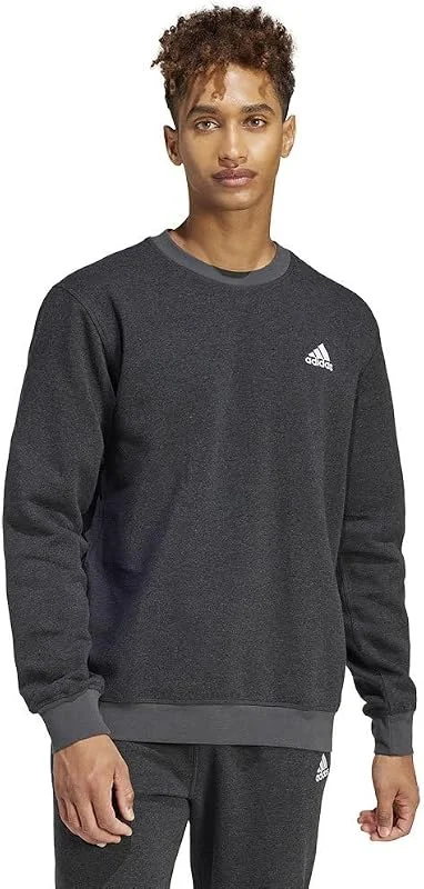 Adidas Herren Seasonal Essentials Mélange Sweater Sweatshirt — Weihnachtsmode