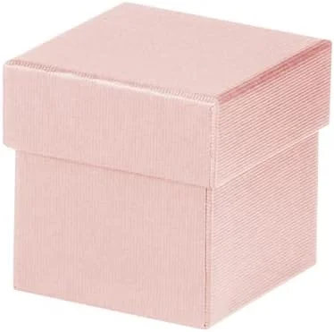 Besuche den Rössler-Store Rössler - Geschenkbox mit Deckel 65x65x65 mm Powder — Geschenkverpackung