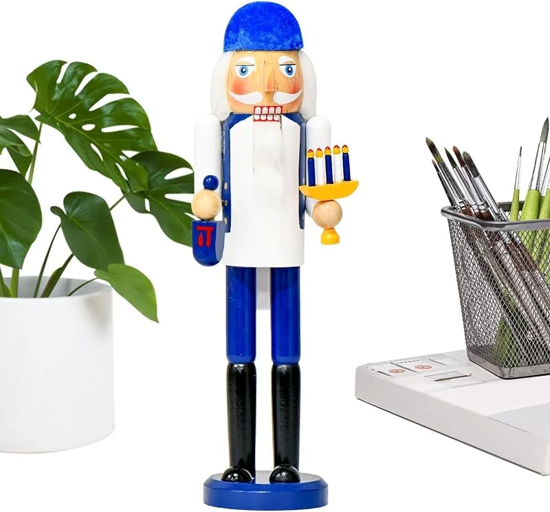 Marke: Generisch Weihnachtliches Nussknacker-Ornament aus Holz für den Feiertagstisch — Weihnachtsdeko