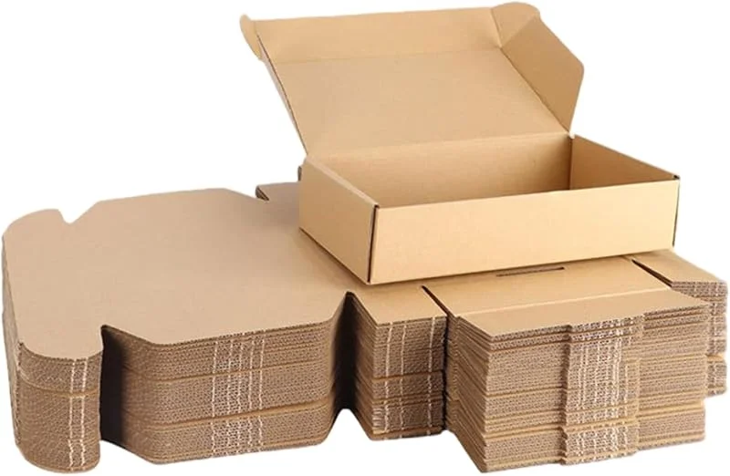Marke: Muzrunq Kleine Versandkartons, Faltkartons aus Wellpappe, 20 Stück, 15, 2 x 10, 2 x 4, 1 cm, für Unternehmen, Mailer, Geschenkverpackungen, Bastelverpackungen
