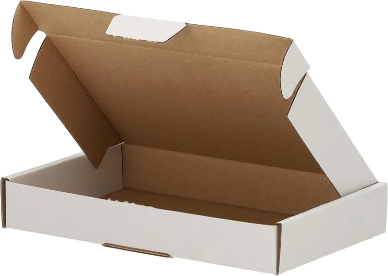 Marke: G&F VERPAKKINGEN Versandkarton Maxibrief 180x115x28mm A6-50 Stück weiße Faltschachteln aus Wellpappe für Warensendung - G&F Verpakkingen — Geschenkverpackung
