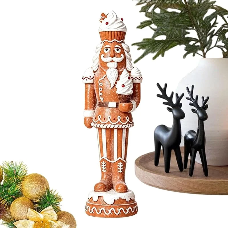 Marke: Generisch Nussknacker-Figuren für Weihnachten, Kunstharz, Sammlerstück — Weihnachtsdeko