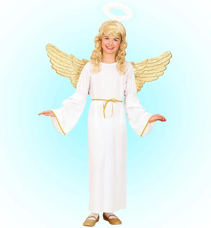 Besuche den W WIDMANN MILANO Party Fashion-Store W WIDMANN MILANO Party Fashion - Engel Kostüm Kinder — Weihnachtsmode