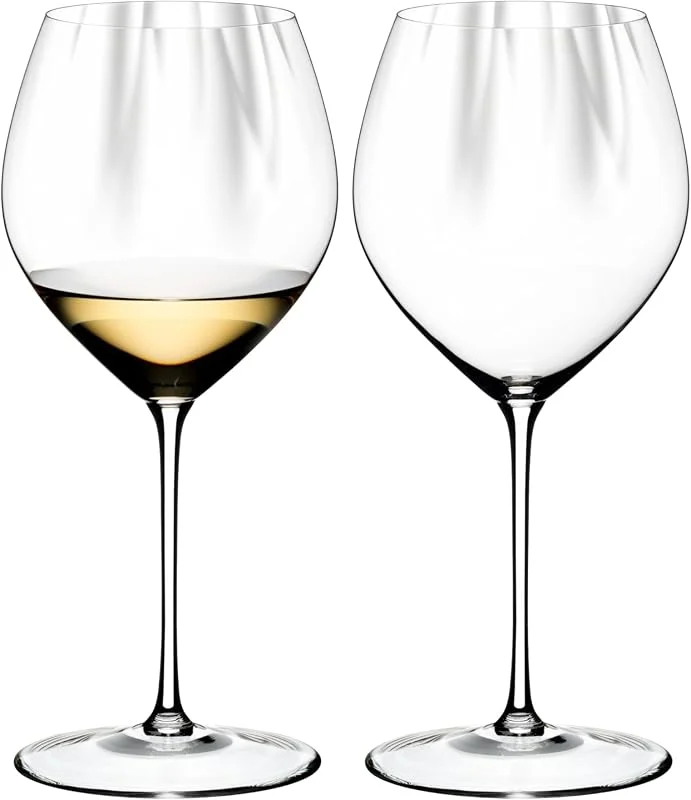 RIEDEL Performance Chardonnay - 2er Set, Weinglas, Kristallglas, Spülmaschinenfest - 6884, 97 — Wein und Festtafel