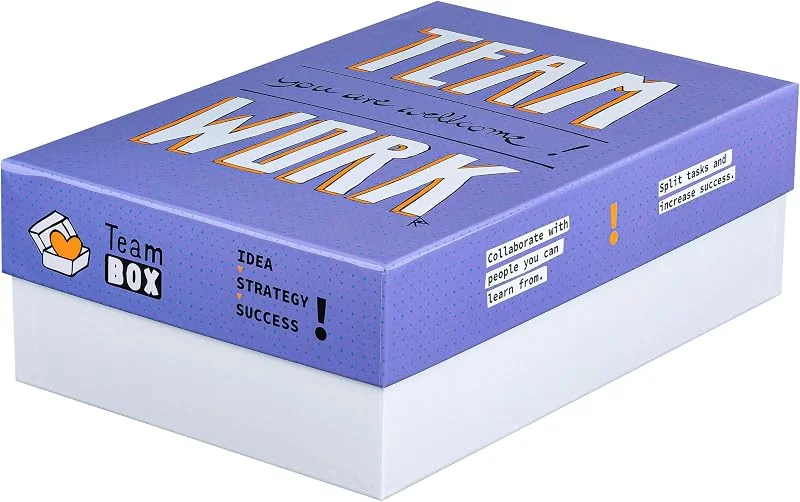 Besuche den FALKEN-Store FALKEN StoryBox TEAM mit Deckel 120 mm hoch DIN A4+ Made in Germany — Geschenkverpackung