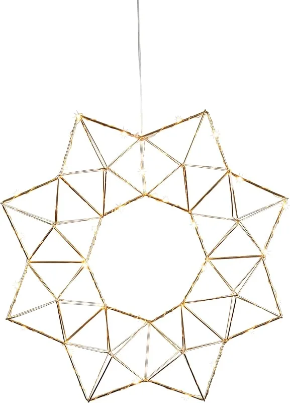 Besuche den EGLO-Store EGLO LED Fenster Lichterkranz Edge Fensterlicht — Weihnachtsdeko