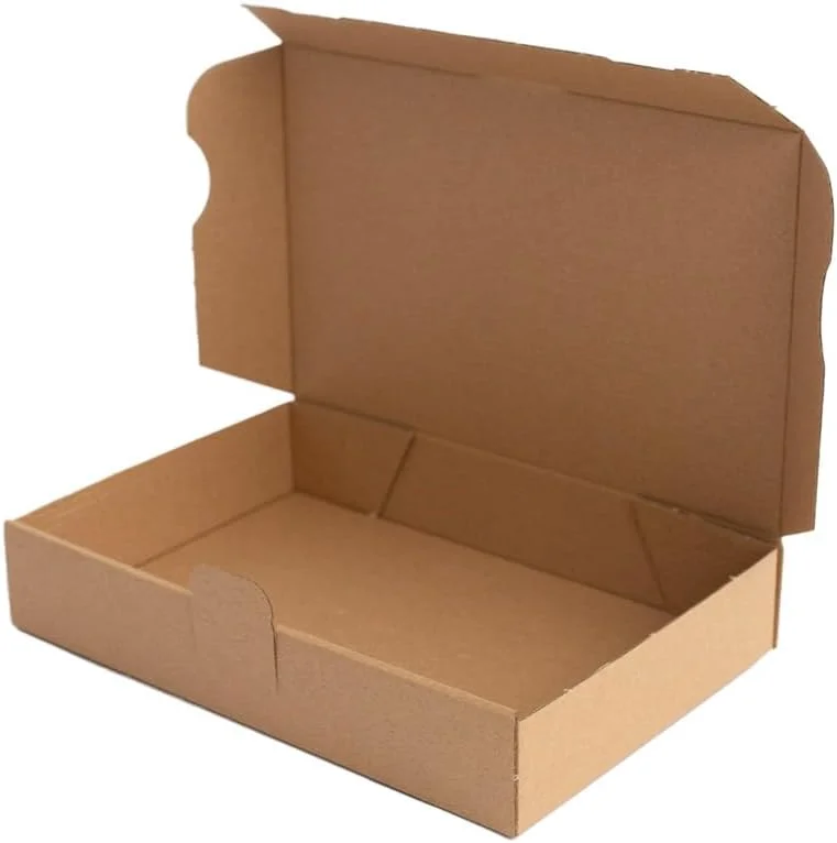 Besuche den Hansepack24-Store Versandkartons DHL Kleinpaket oder DP Maxibrief Karton Verpackung, Menge wählbar, Hansepack24 (240 x 160 x 80 mm Braun, 50 Stück) — Geschenkverpackung