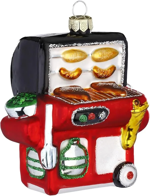 Marke: Holly & Jolly Holly & Jolly - Weihnachtskugel Grill, ca. 9 cm — Weihnachtsdeko