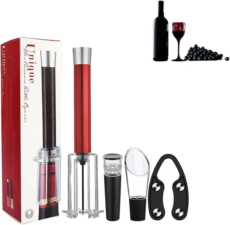 Marke: Fravsiu Weinöffner-Set, Flaschenöffner-Set Manueller Weinflaschenöffner — Wein und Festtafel