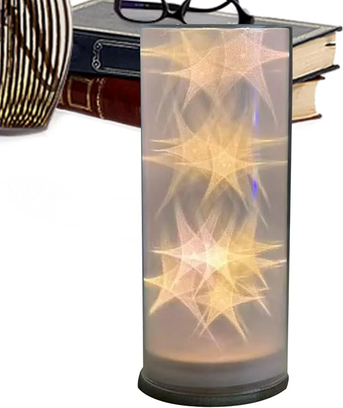 Marke: Generisch Sternlampe, romantische Ambientebeleuchtung – dekorative Tischlampe — Kerzenlicht Abendessen
