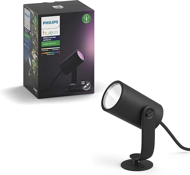 Philips Hue Lily Gartenstrahler, Erweiterung, Gartenbeleuchtung — Weihnachtsbeleuchtung